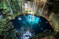 Cenote Ik Kil Well, Mexico