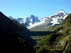 Cleuson-Dixence Damm, Schweiz