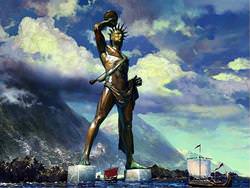 The Colossus of Rhodes, Greece