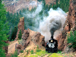 Cumbres & Toltec Scenic Railroad Eisenbahn