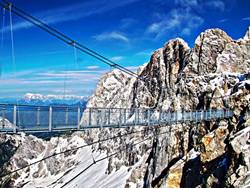 Мост на Леднике Дахштайн, Австрия