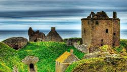 Замок Даннотар, Шотландия