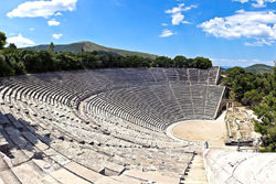 Anfiteatro de Epidauro, Grecia