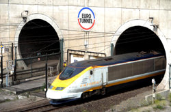 Euro Tunnel, Großbritannien - Frankreich