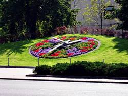 Ventspils'teki çiçek saati, Letonya