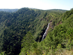 Cascada del Valle Oculto, Belice