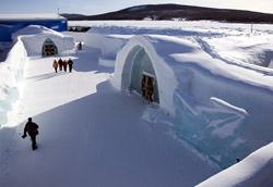 Ice hotel, Schweden