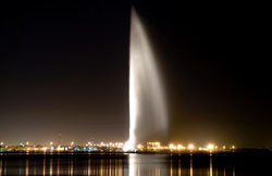 König Fahd Springbrunnen, Saudi Arabien