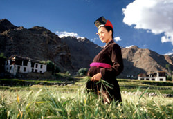 Ladakhi Stamm, Indien
