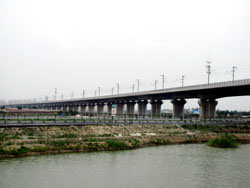 Viaducto de Langfang-Qingxian, China