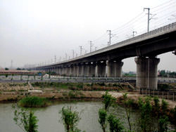 Langfang–Qingxian Viadukt, China