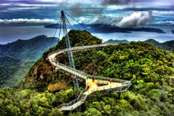 Небесный мост Лангкави 