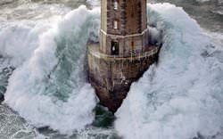 Lighthouse La Jument, France