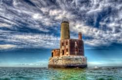 Lighthouse Waugoshance, USA