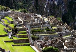 Руины древнего города Мачу-Пикчу, Перу