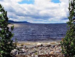 Lago Manicouagan, Canadá