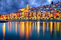 Menton, Frankreich