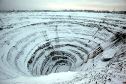 Mir Diamond Pipe, Russia