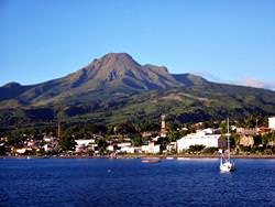 Vulkan Mount Pelee
