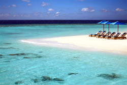 Mudhdhoo Strand, Malediven