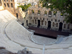 Herodes Atticus'un Odeonu, Yunanistan