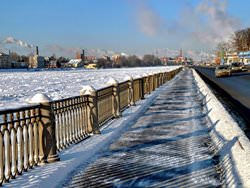 Oktyabrskaya Embankment, Russia