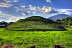 Pyramid Guachimontones, Mexiko