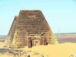 Piramides del Desierto Nubio, Sudán