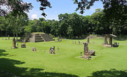 Pyramids of Copan, Honduras