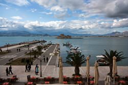 Waterfront of Nafplion, Greece