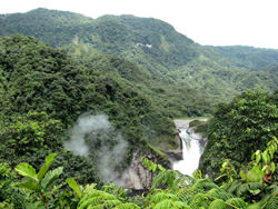 Водопад Сан-Рафаэль, Эквадор