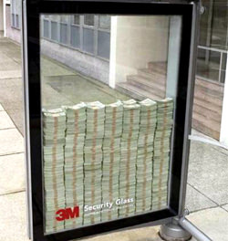 Security Glass Ads