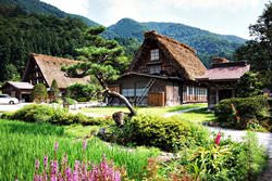 Shirakawa-go Dorf