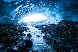 Skaftafell Ice Cave, Grossbritannien