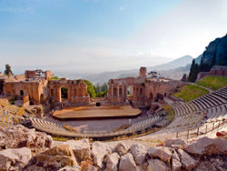 Teatro Greco Antico di Taormina, Italia