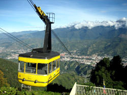 Teleferiko-de-Merida Drahtseilbahn, Venezuela