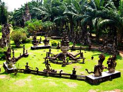 Parque Xieng Khuan Buddha, Laos