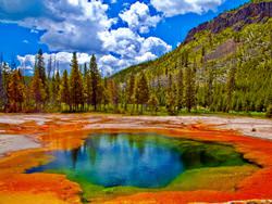 Caldera de Yellowstone, Estados Unidos