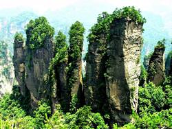 Parque forestal Nacional de Zhangjiajie, China