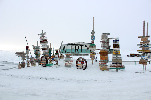 Поселок Алерт, Канада