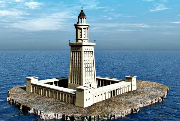 Александрийский маяк, Египет