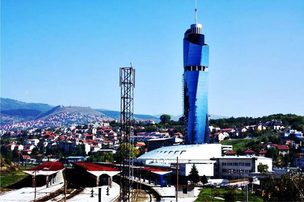 Avaz Twist Tower Wolkenkratzer, Bosnien und Herzegowina