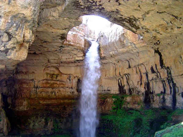 Baatara Wasserfall, Libanon