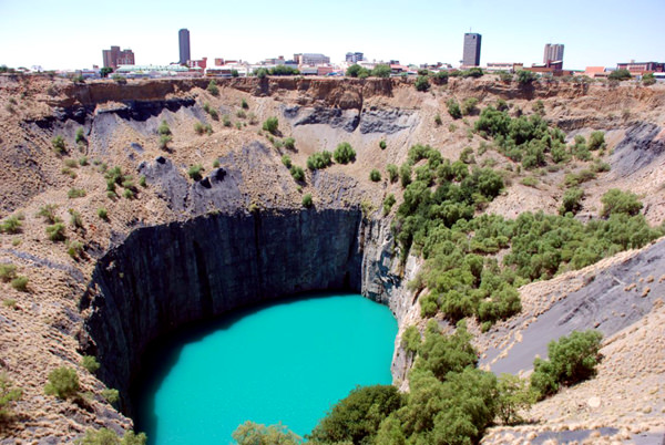 «Großes Loch» Kimberlitröhre, Südafrika