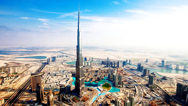 Burj Khalifa Turm, UAE