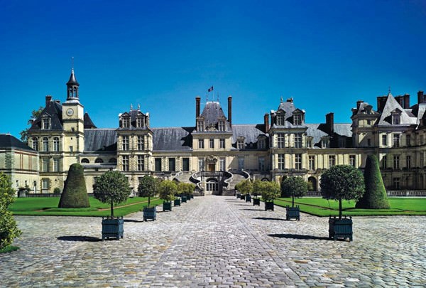 Palace and Park of Fontainebleau, France