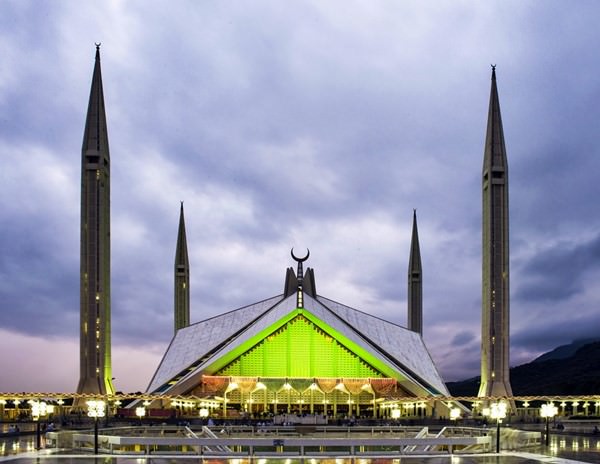Mezquita Faisal, Pakistán