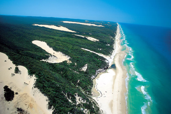 Playas de la Isla de Fraser, Australia
