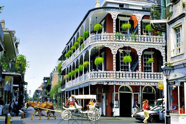 Französisches Viertel in New Orleans, Vereinigte Staaten