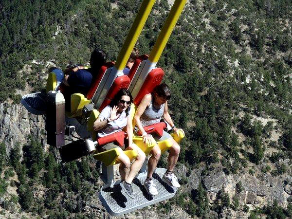 Качели Giant Canyon Swing, США
